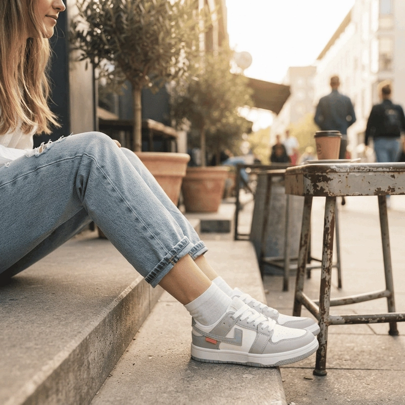ZAPATILLA NEW WALK FRESH URBANA GRIS - 2