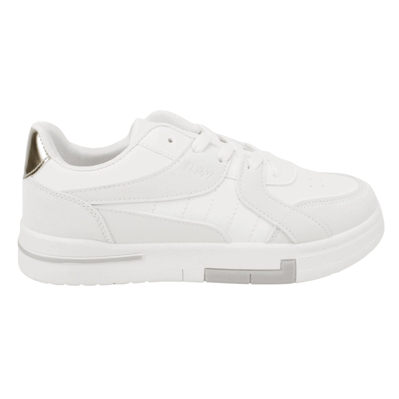 ZAPATILLA NEW WALK TREND URBANA BLANCA - 1