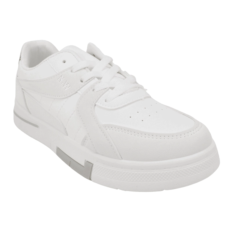 ZAPATILLA NEW WALK TREND URBANA BLANCA - 3