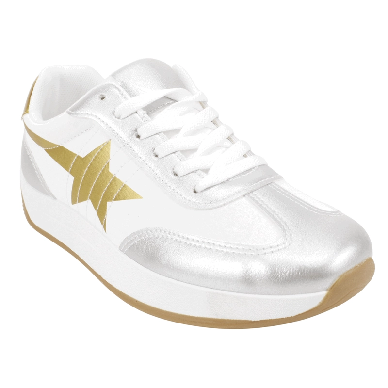 ZAPATILLA AGUA DE COCO GOLDEN URBANA BLANCA - 3