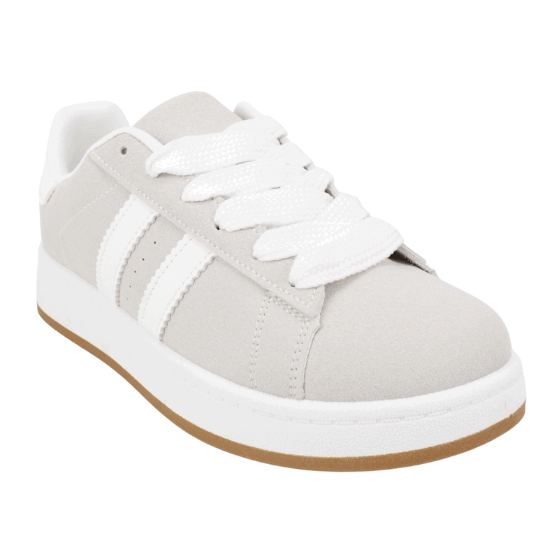 ZAPATILLA NEW WALK CLASICA RETRO GRIS - 3