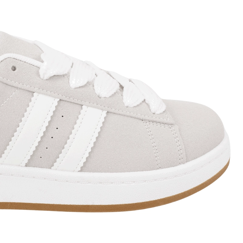 ZAPATILLA NEW WALK CLASICA RETRO GRIS - 5