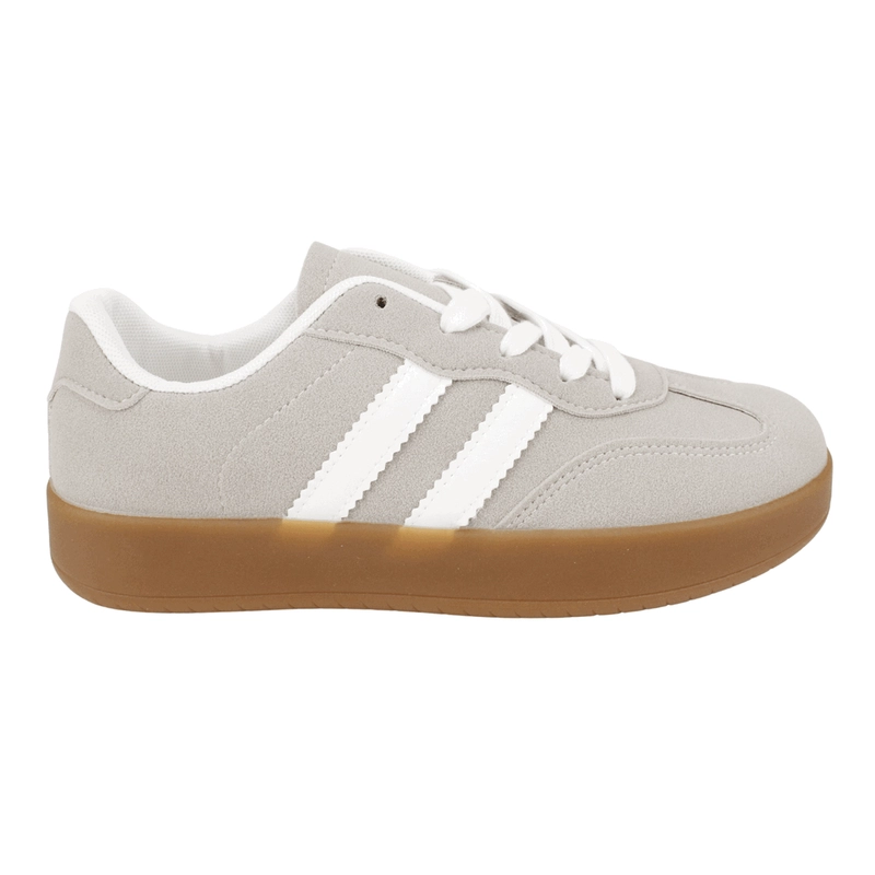 ZAPATILLA NEW WALK RETRO URBANA GRIS - 1