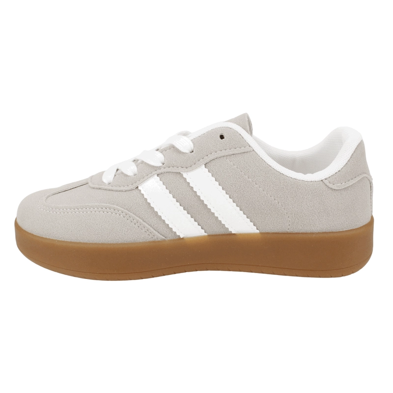 ZAPATILLA NEW WALK RETRO URBANA GRIS - 4