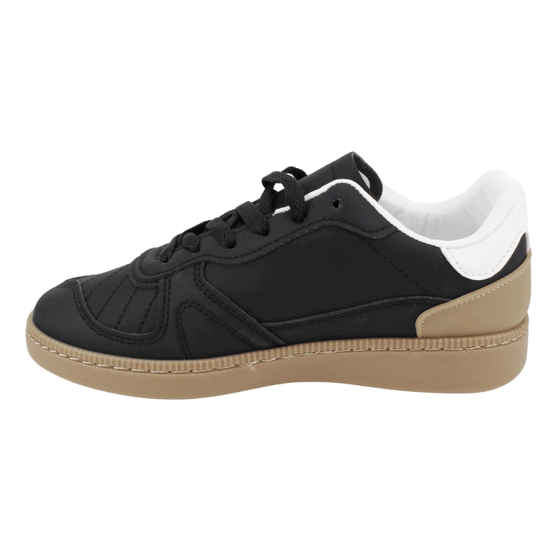 ZAPATILLA NEW WALK PLANA COOL NEGRA - 7