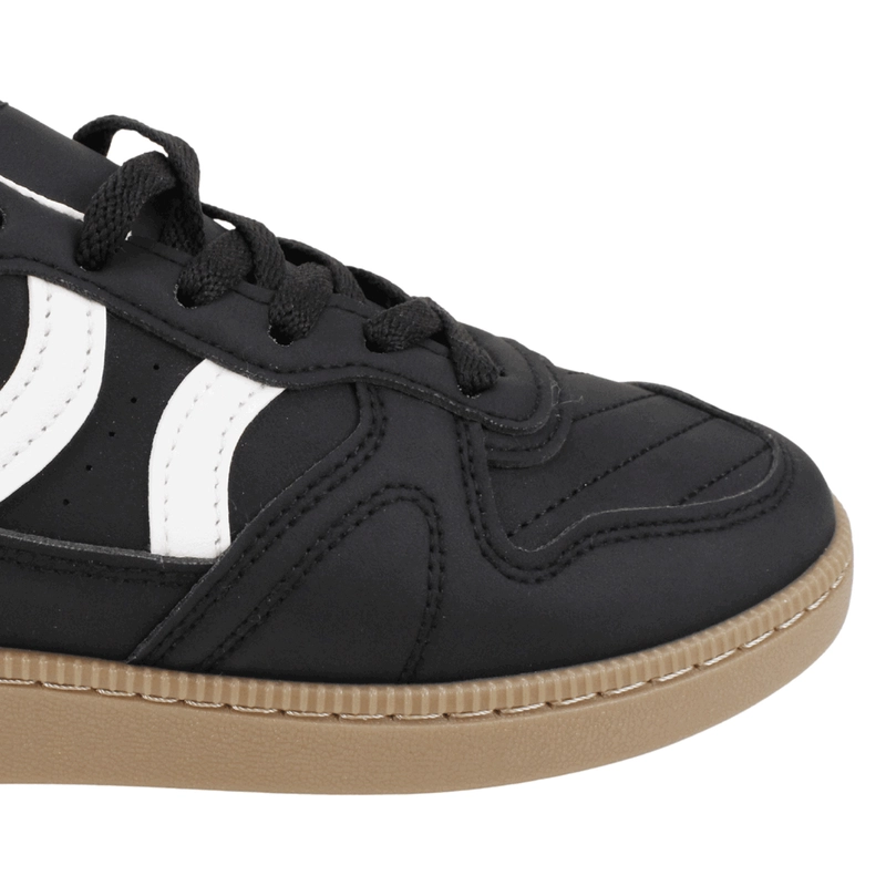 ZAPATILLA NEW WALK PLANA COOL NEGRA - 9