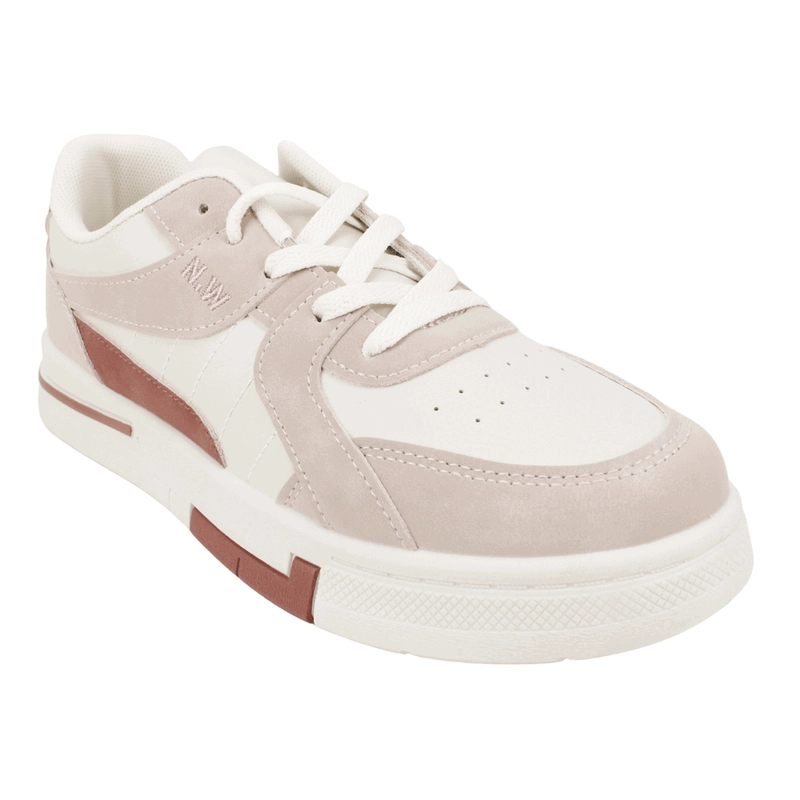 ZAPATILLA NEW WALK TREND URBANA ROSA - 3