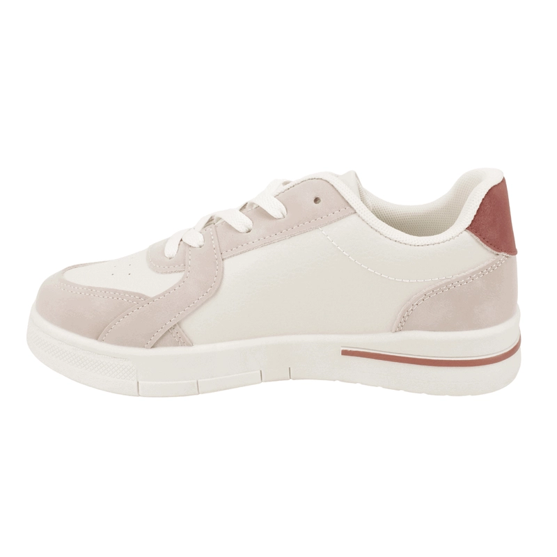 ZAPATILLA NEW WALK TREND URBANA ROSA - 8