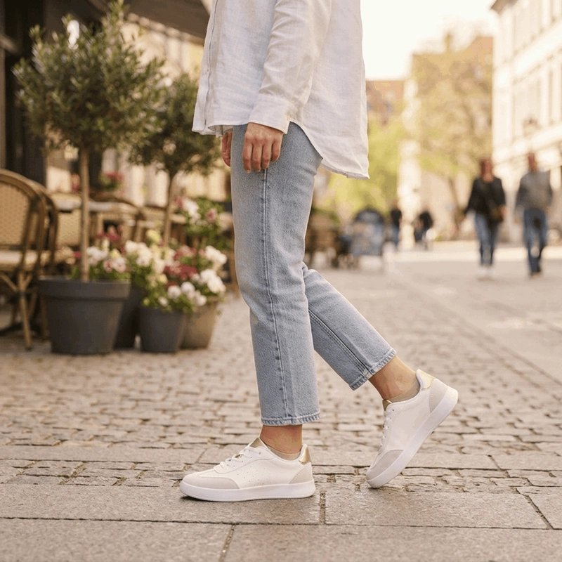 ZAPATILLA NEW WALK CITY RUN URBANA BLANCA - 2