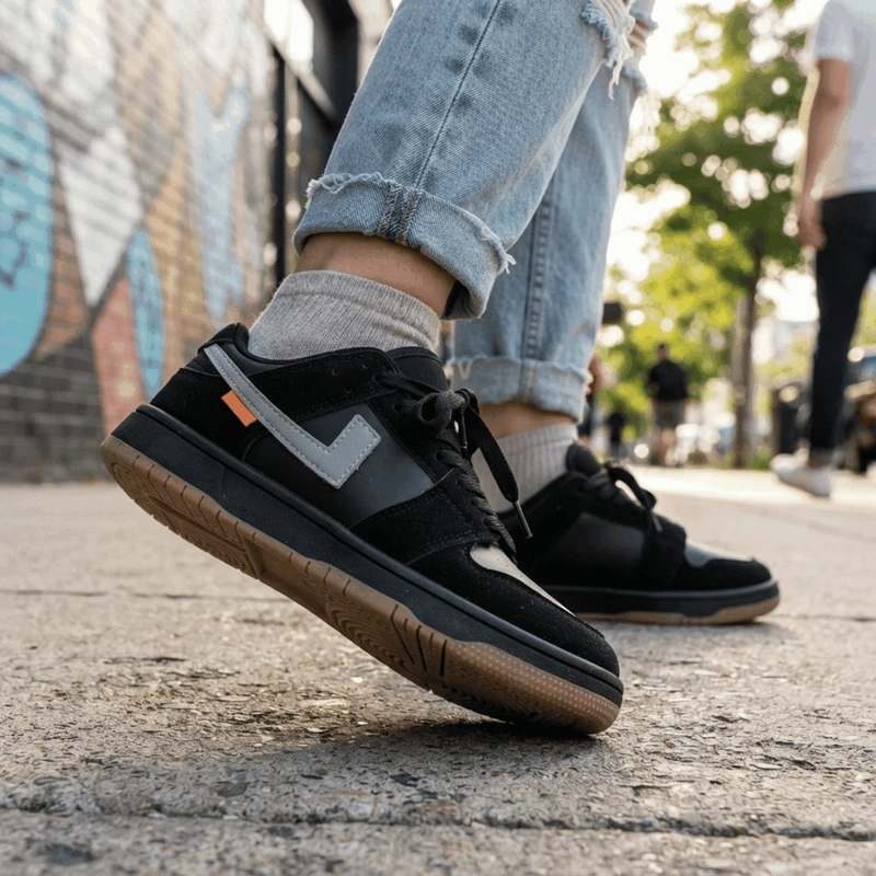 ZAPATILLA NEW WALK FRESH URBANA NEGRA - 2