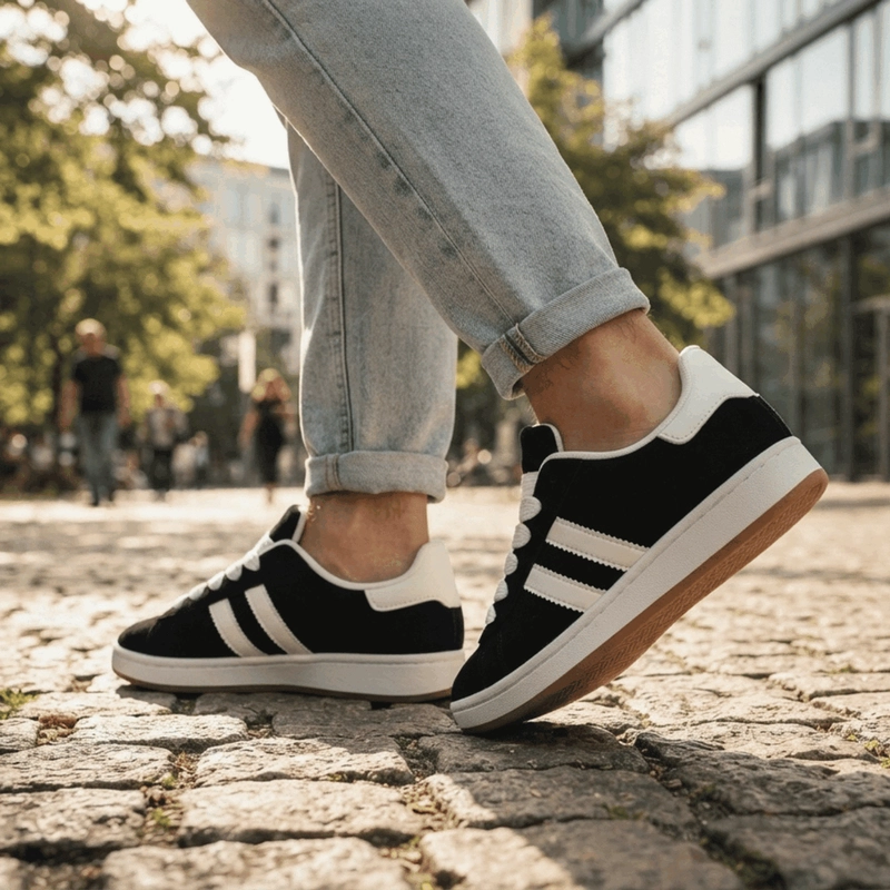 ZAPATILLA NEW WALK CLASSIC NEGRA - 2