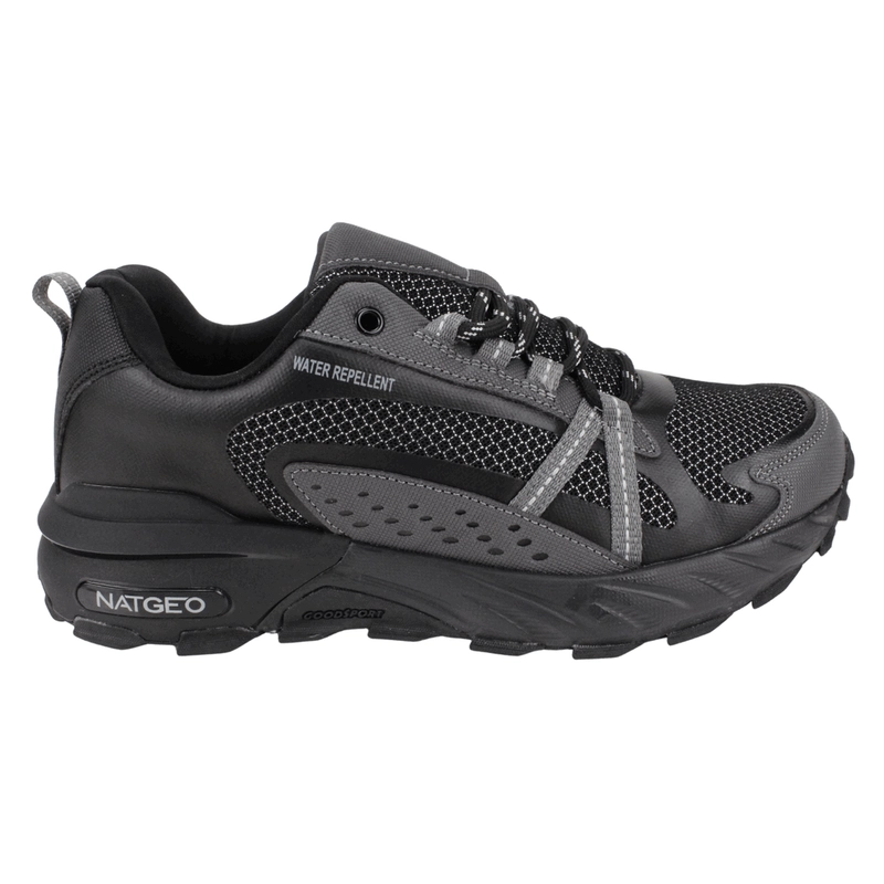 ZAPATILLA NAT GEO WATER REPELLENT NEGRO - 1