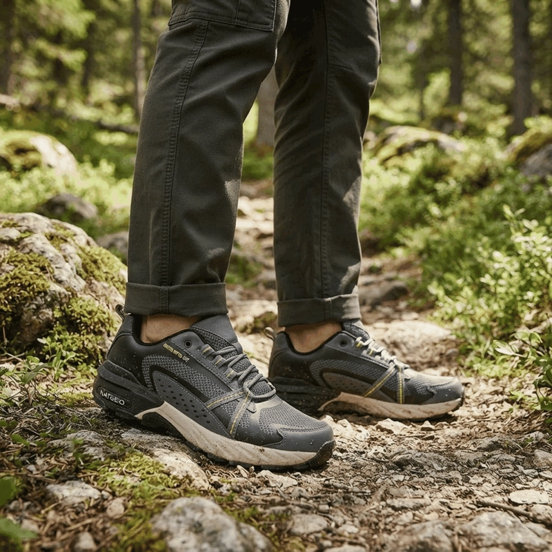 ZAPATILLA NAT GEO WATER REPELLENT GRIS - 2