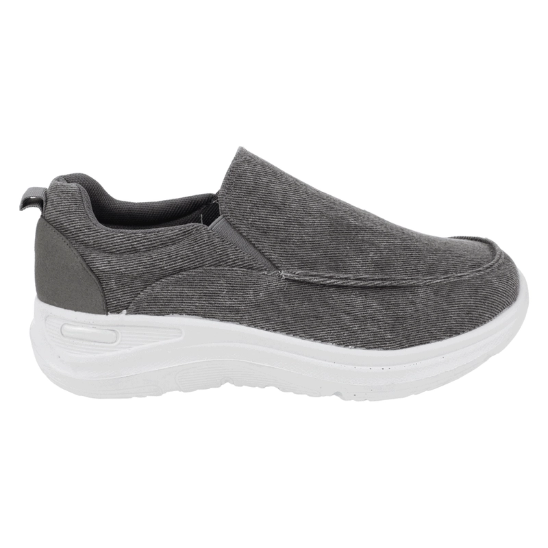 ZAPATILLA NEW WALK CITY CONFORT SLIP ON NEGRA - 1