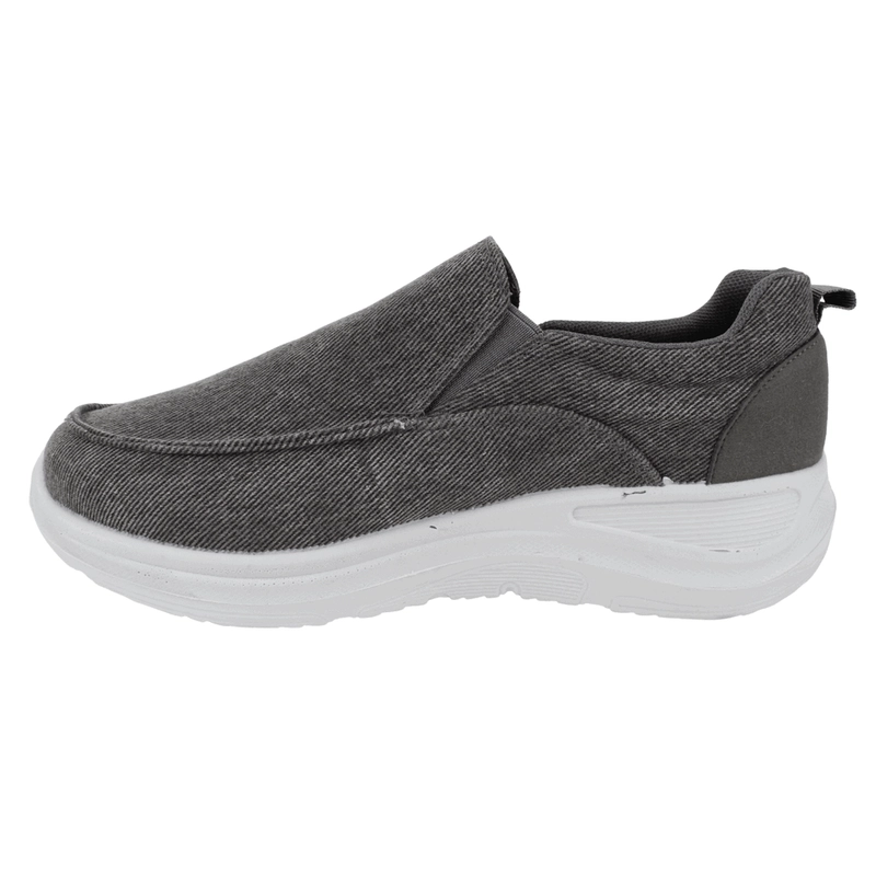 ZAPATILLA NEW WALK CITY CONFORT SLIP ON NEGRA - 4