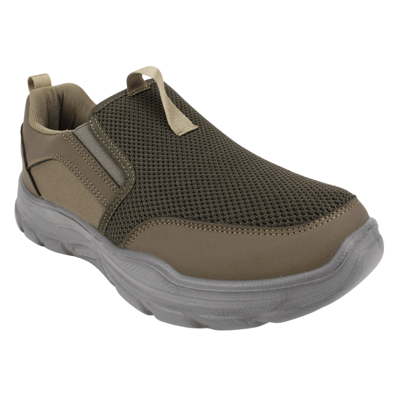 ZAPATILLA NEW WALK SLIP ON CONFORT URBAN CAFE - 3