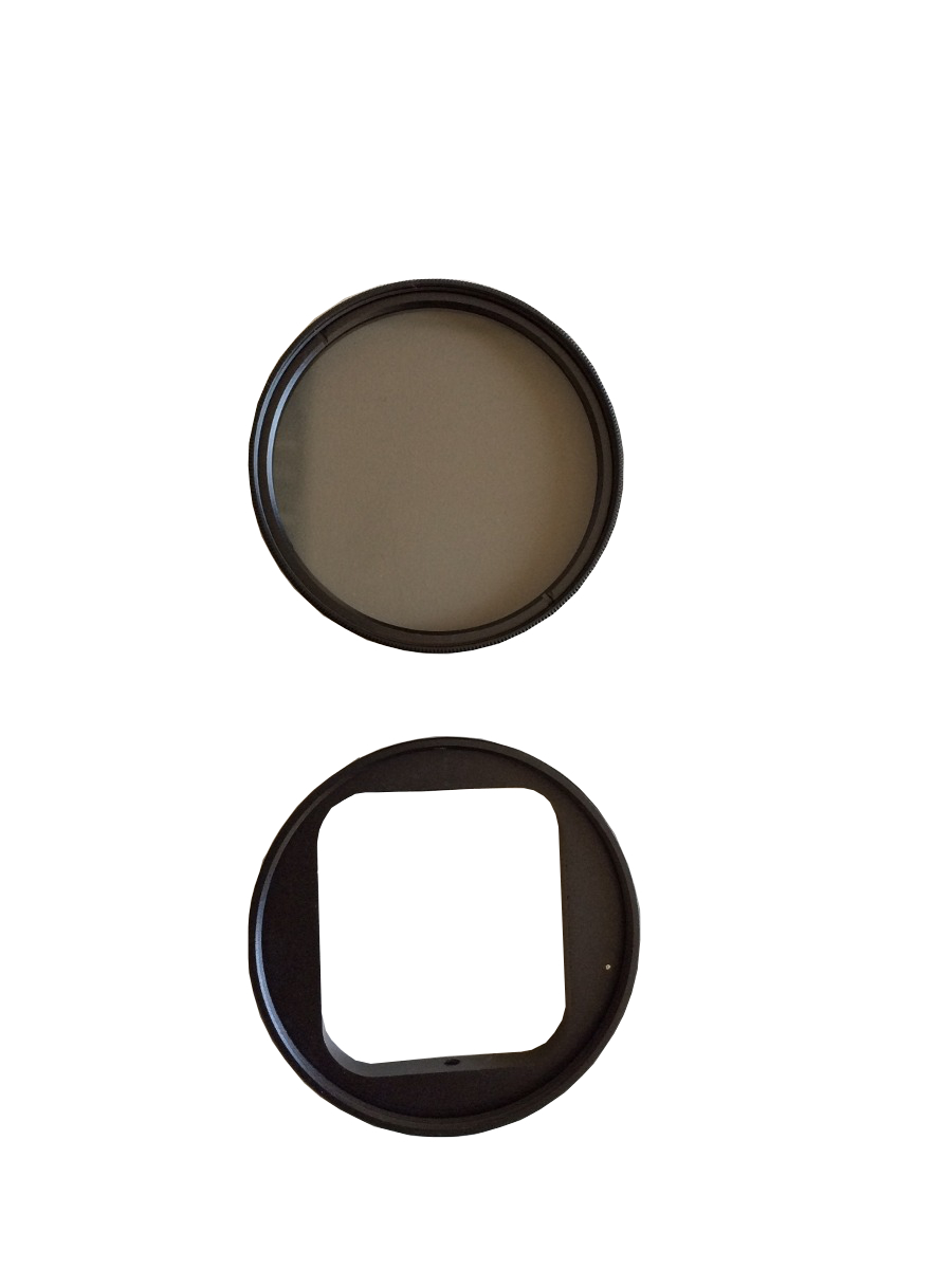 FILTRO POLARIZADO PARA GOPRO HERO 3 - 2