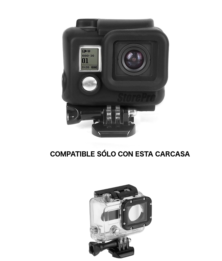 FUNDA CARCASA PARA GOPRO HERO 3 - 1