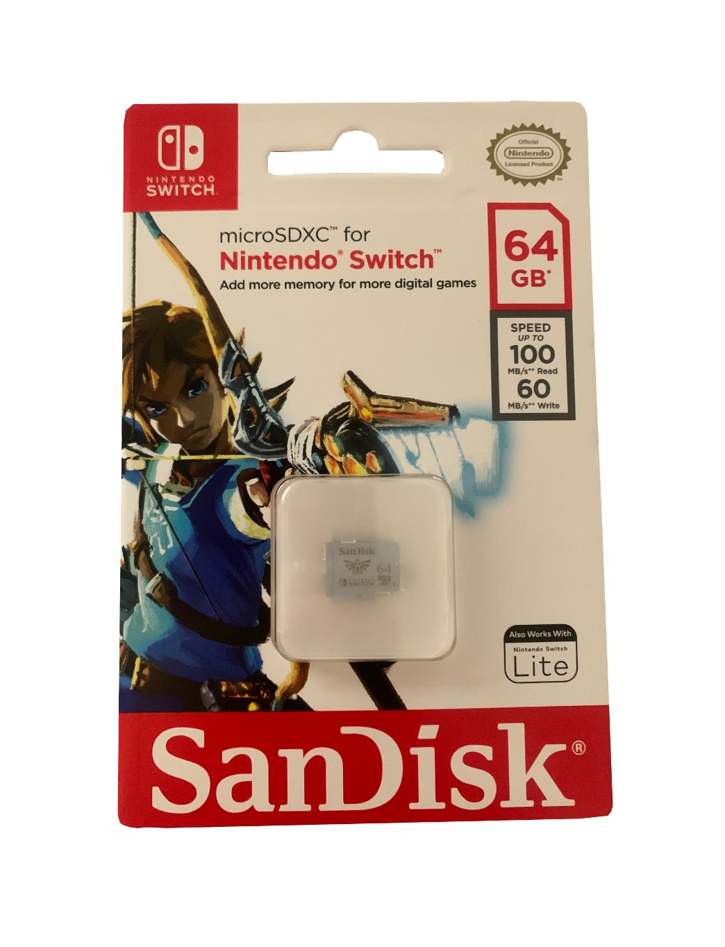 TARJETA MICROSDHC SANDISK MEMORIA MICRO SD NINTENDO SWITCH 64GB - 2