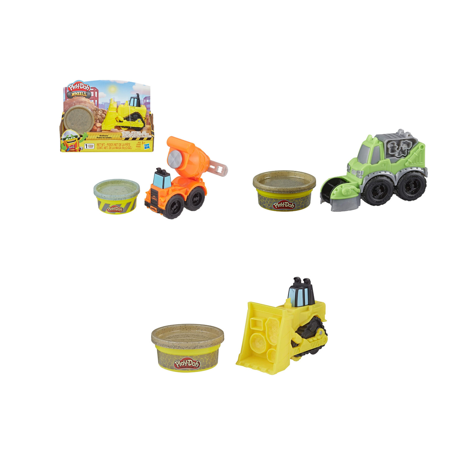 PACK PLAY-DOH CAMIONES - 1