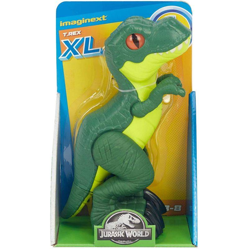 JUGUETE FISHER PRICE JURASSIC WORLD T-REX XL - 3