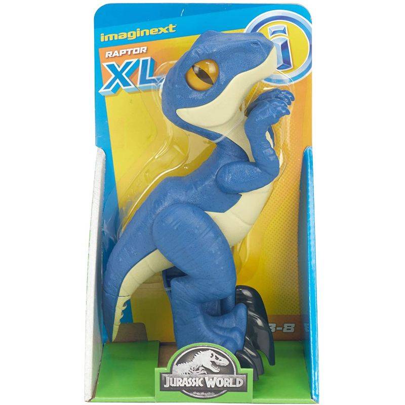 JUGUETE FISHER PRICE JURASSIC WORLD RAPTOR XL - 3