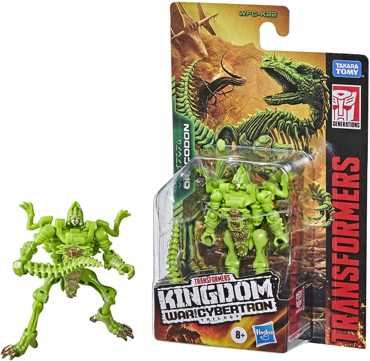 JUGUETE TRANSFORMERS KINGDOM WAR FOR CYBERTRON DRACODON - 1
