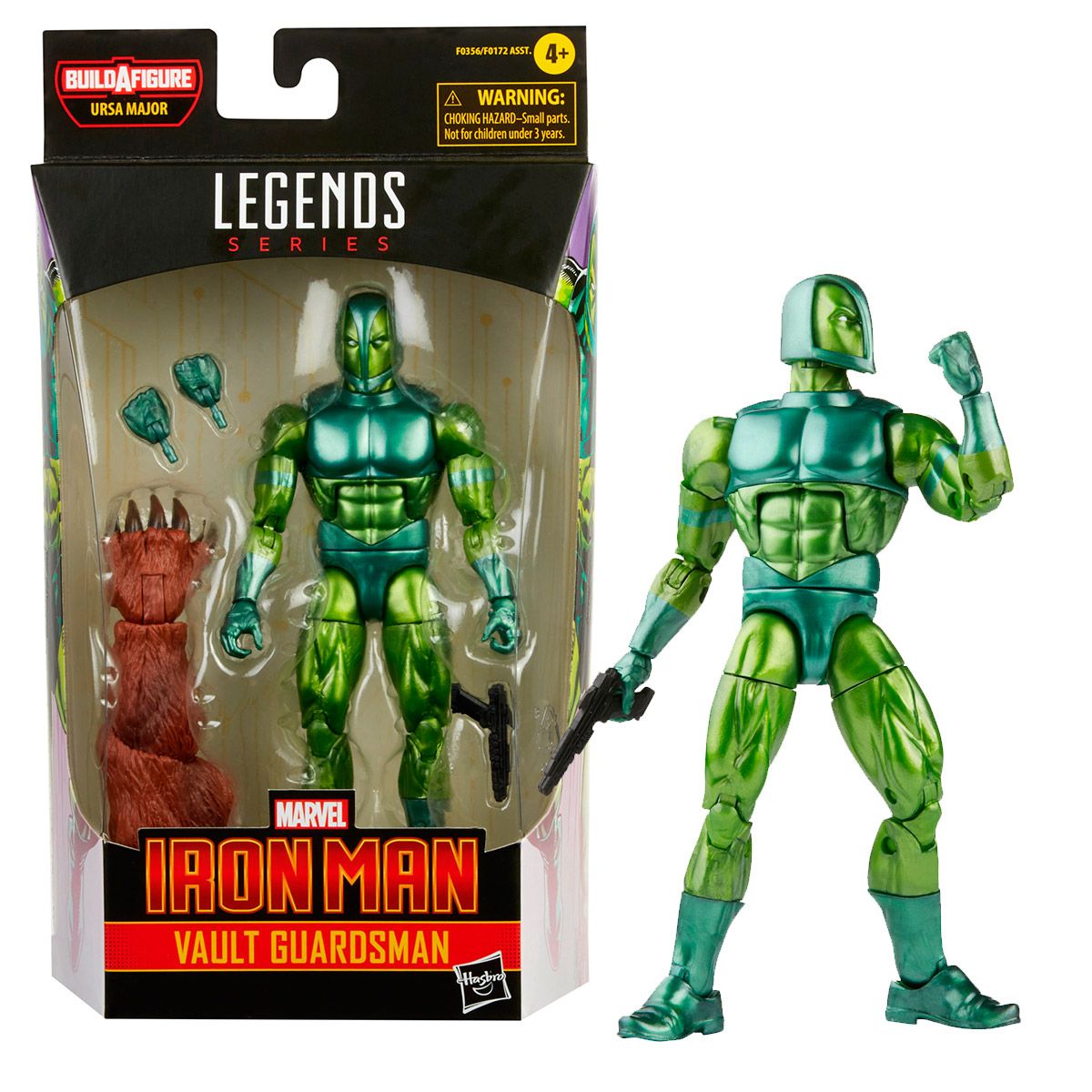 FIGURA MARVEL LEGENDS SERIES VAULT GUARDSMAN - 4
