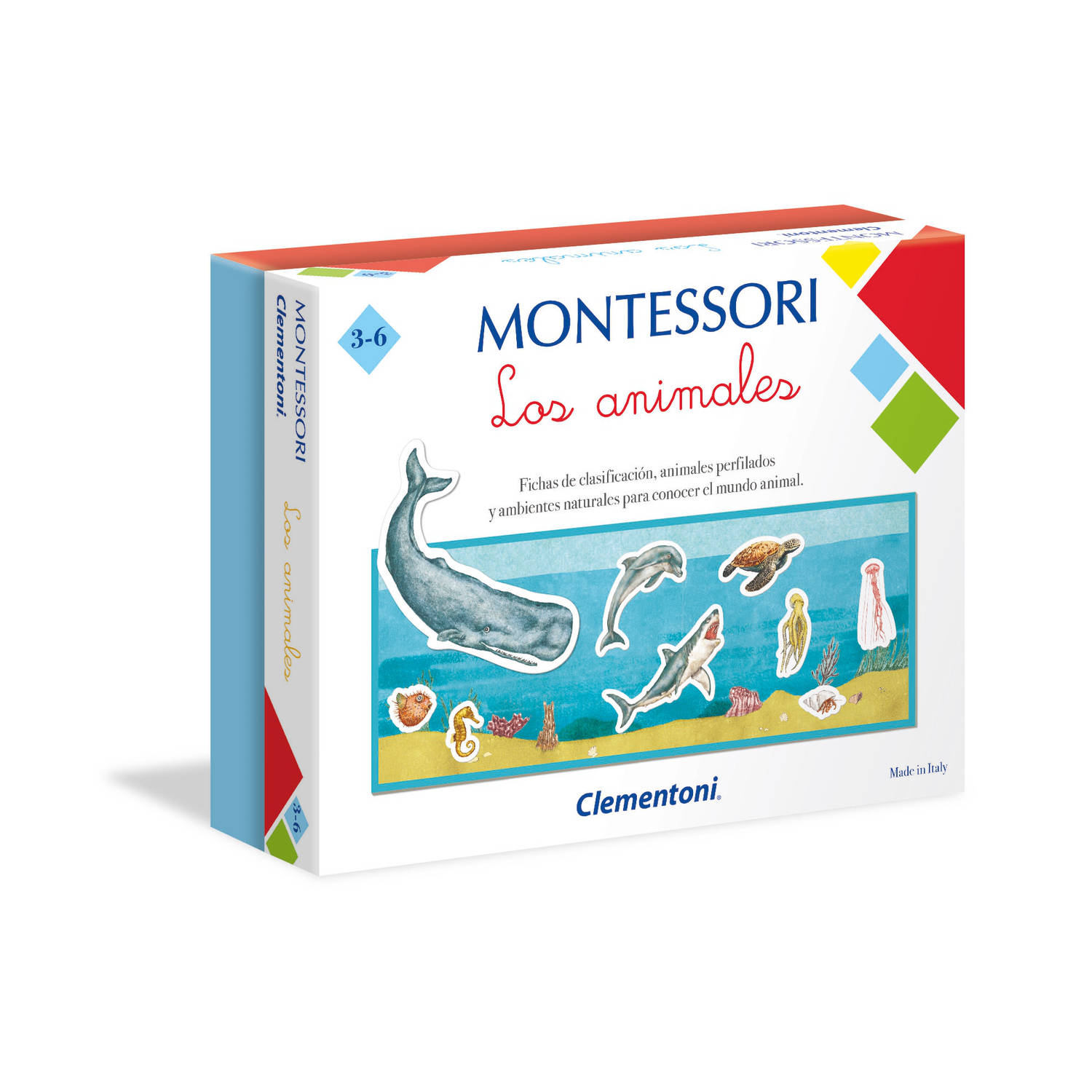 JUEGO EDUCATIVO CLEMENTONI LOS ANIMALES - 1