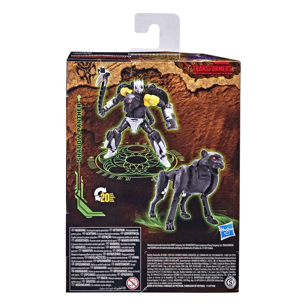 JUGUETE TRANSFORMERS KINGDOM DELUXE SHADOW PANTHER - 3