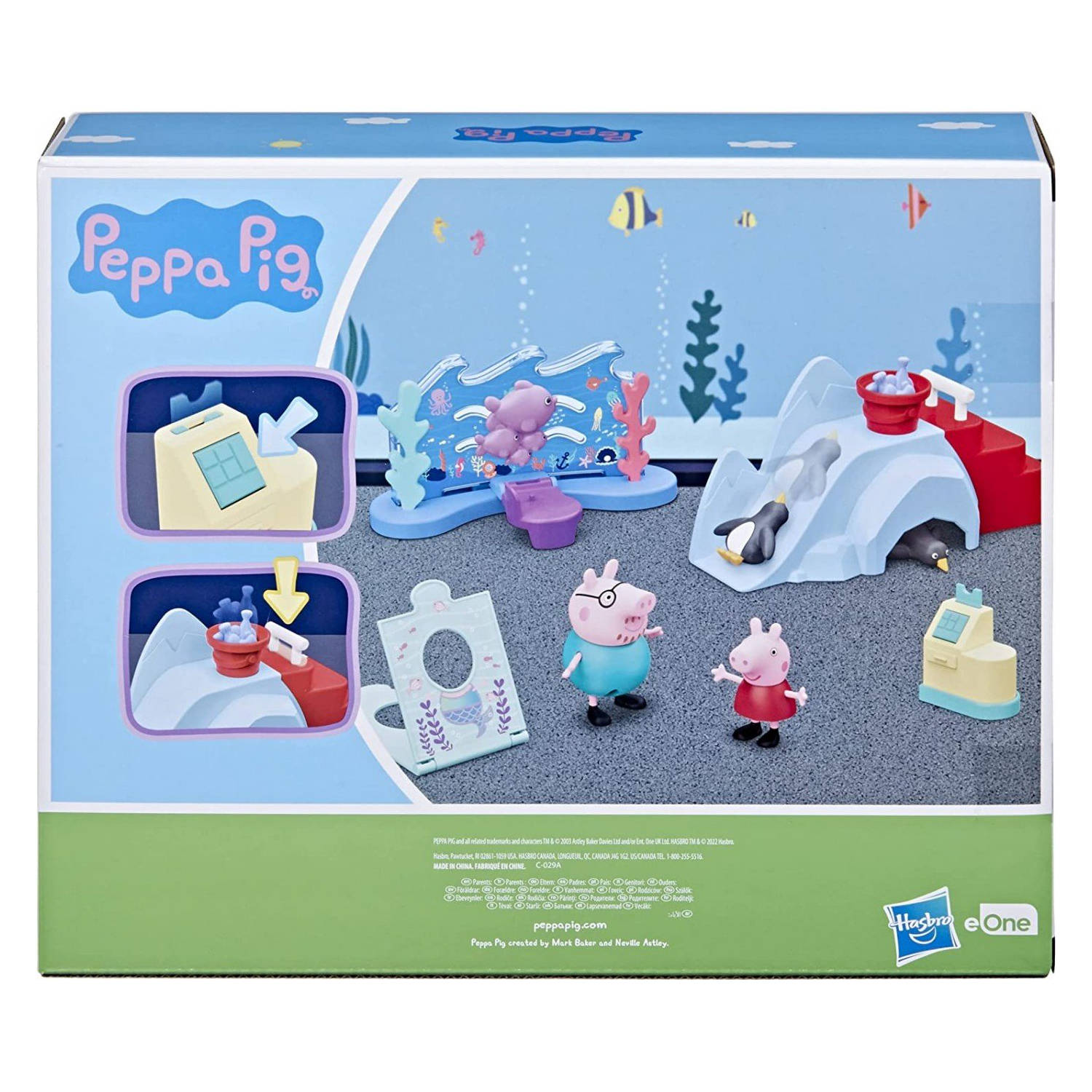 MUÑECA PEPPA PIG ROSADO ACUARIO - 3