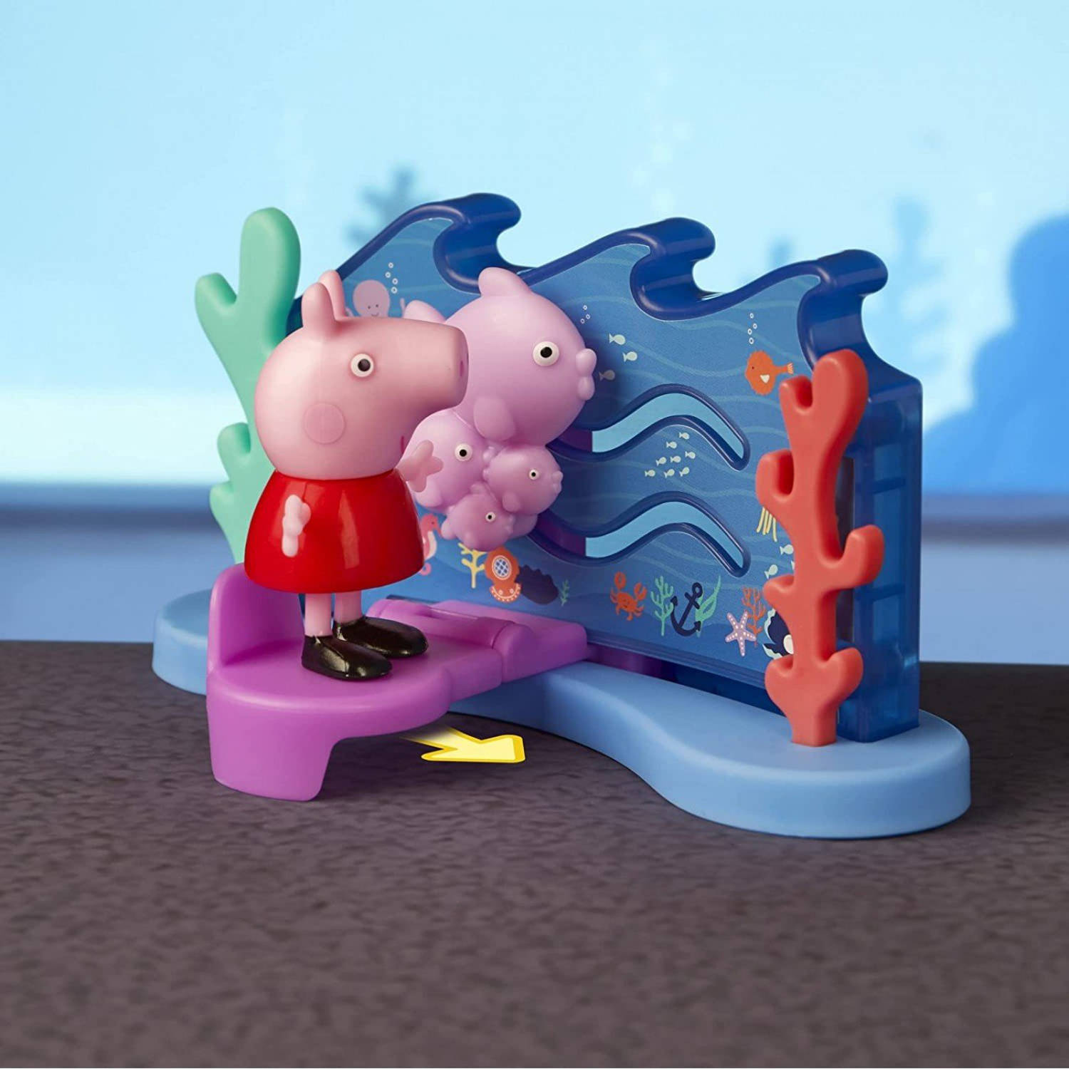 MUÑECA PEPPA PIG ROSADO ACUARIO - 4