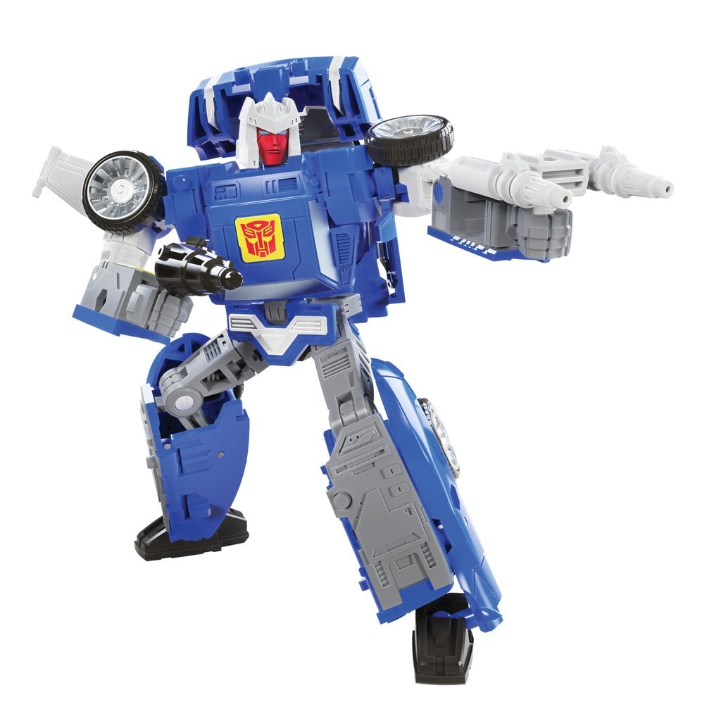 JUGUETE TRANSFORMERS KINGDOM DELUXE AUTOBOT TRACKS - 1