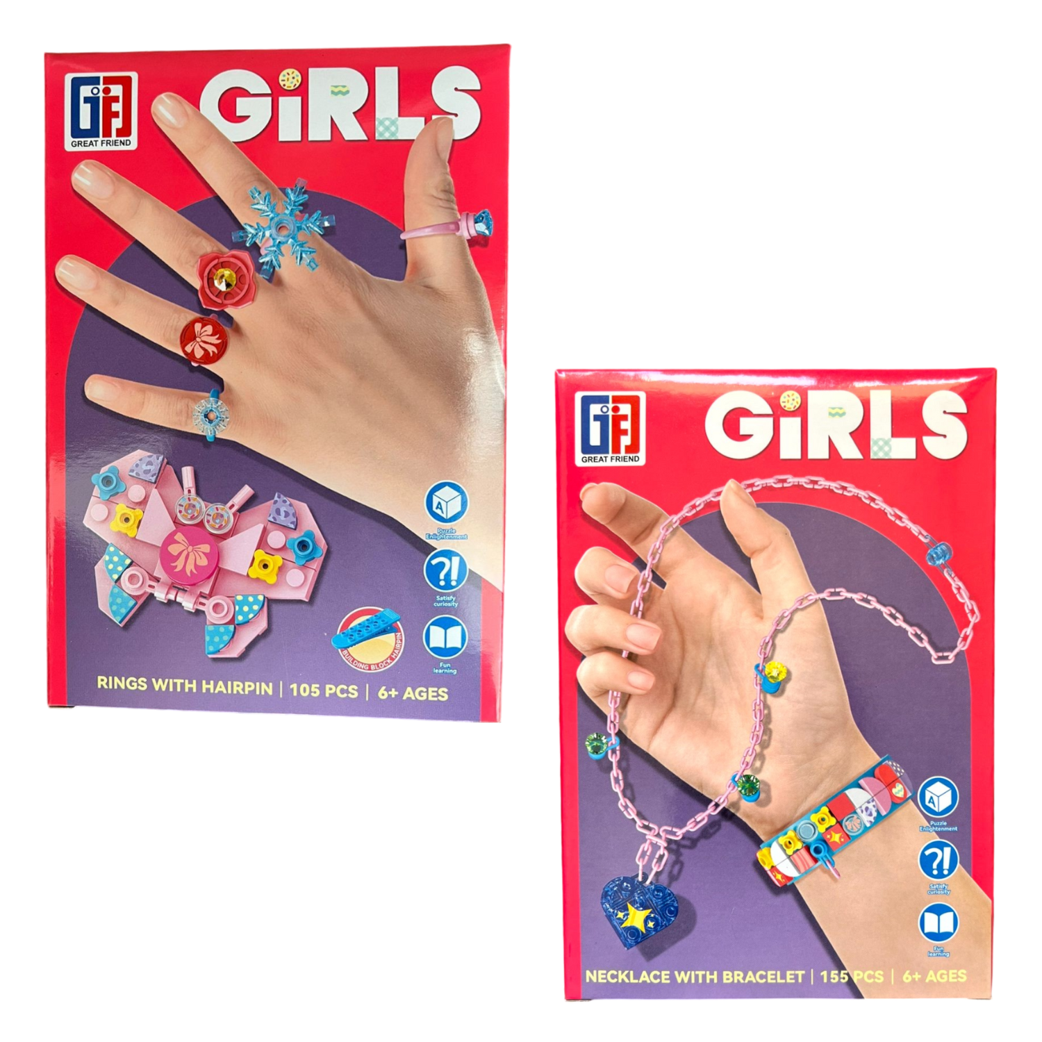 PACK EVERKIDS PARA ARMAR JOYAS PARA NIÑAS - 1