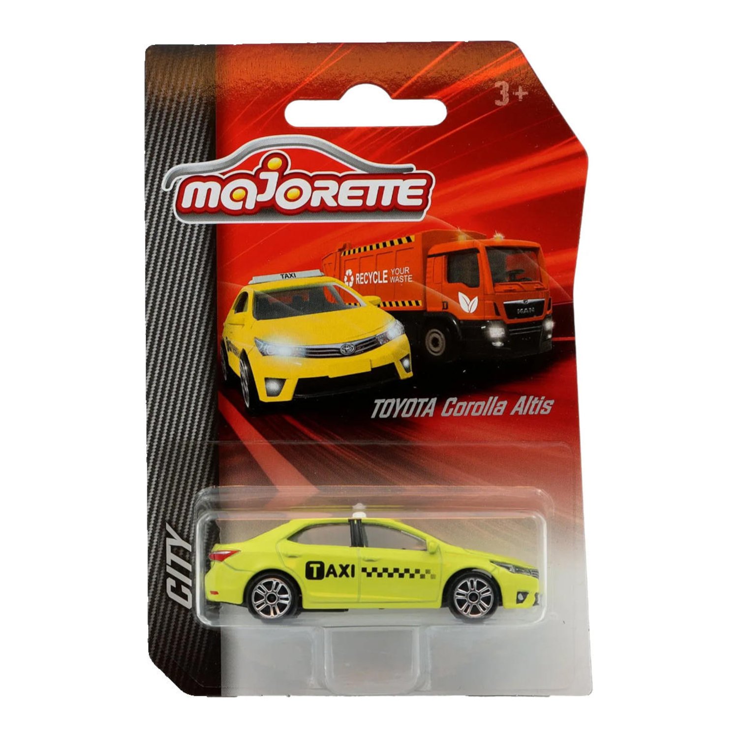 MAJORETTE CITY TOYOTA COROLLA ALTIS - 1