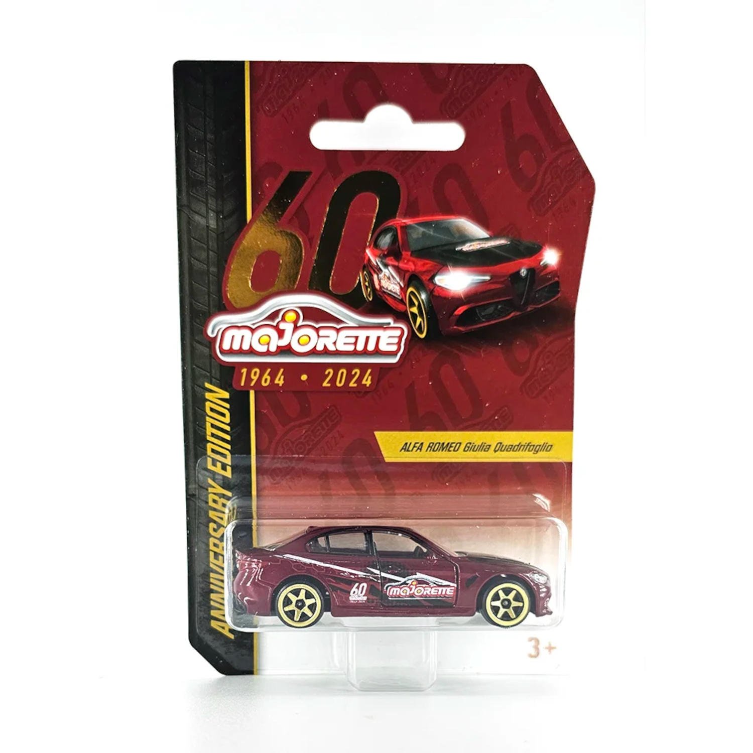 MAJORETTE ANIVERSARIO ALFA ROMEO GIULIA QUADRIFOGLIO - 1