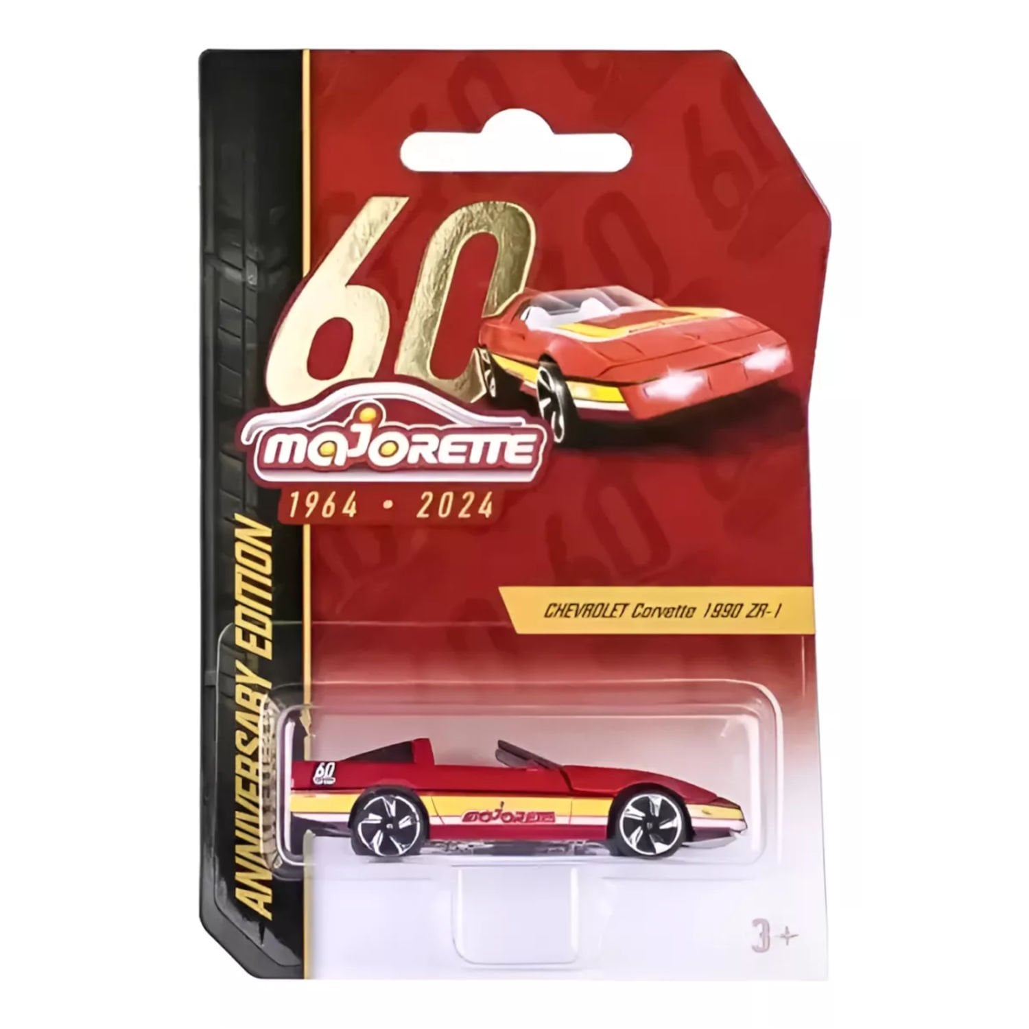 MAJORETTE ANIVERSARIO CHEVROLET CORVETTE 1990 ZR-1 - 1
