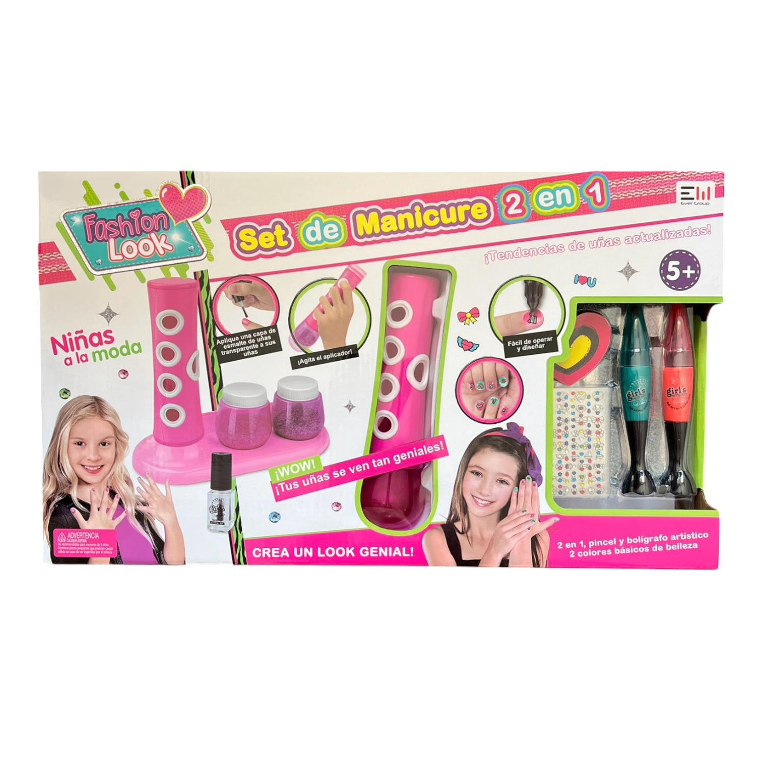 SET DE MANICURE NIÑA 2 EN 1 - 1