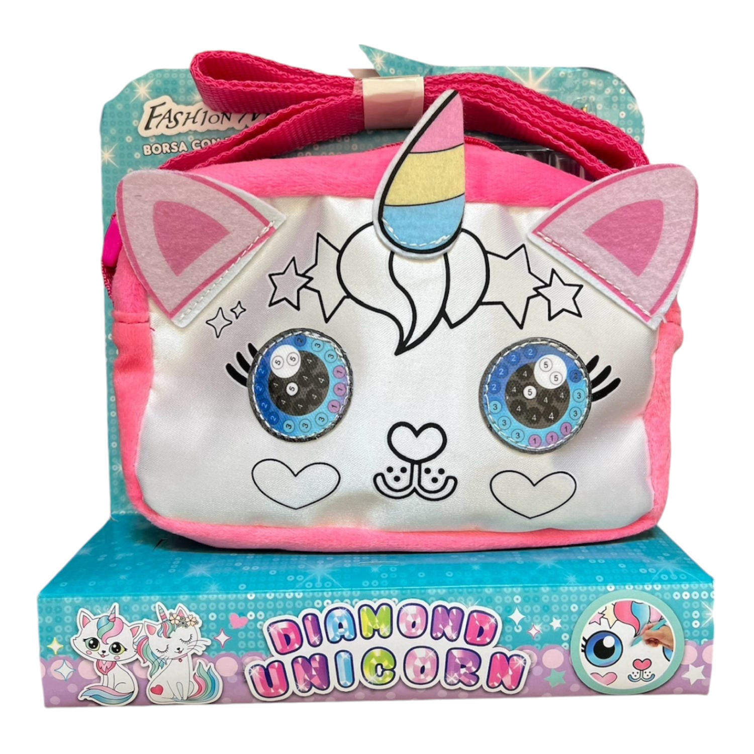 CARTERA NIÑA UNICORNIO PARA PINTAR - 1