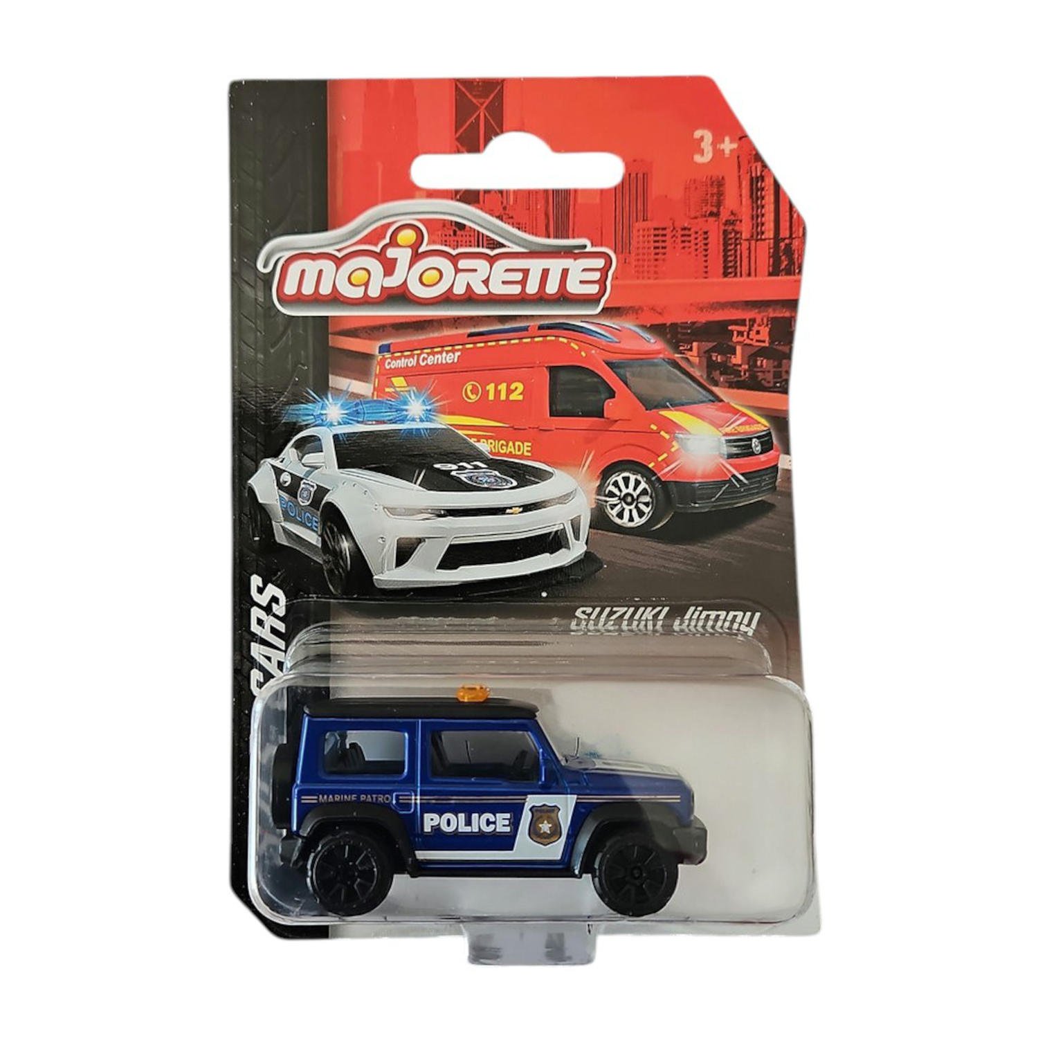 AUTOS MAJORETTE S.O.S. SUZUKI JIMNY POLICE - 4