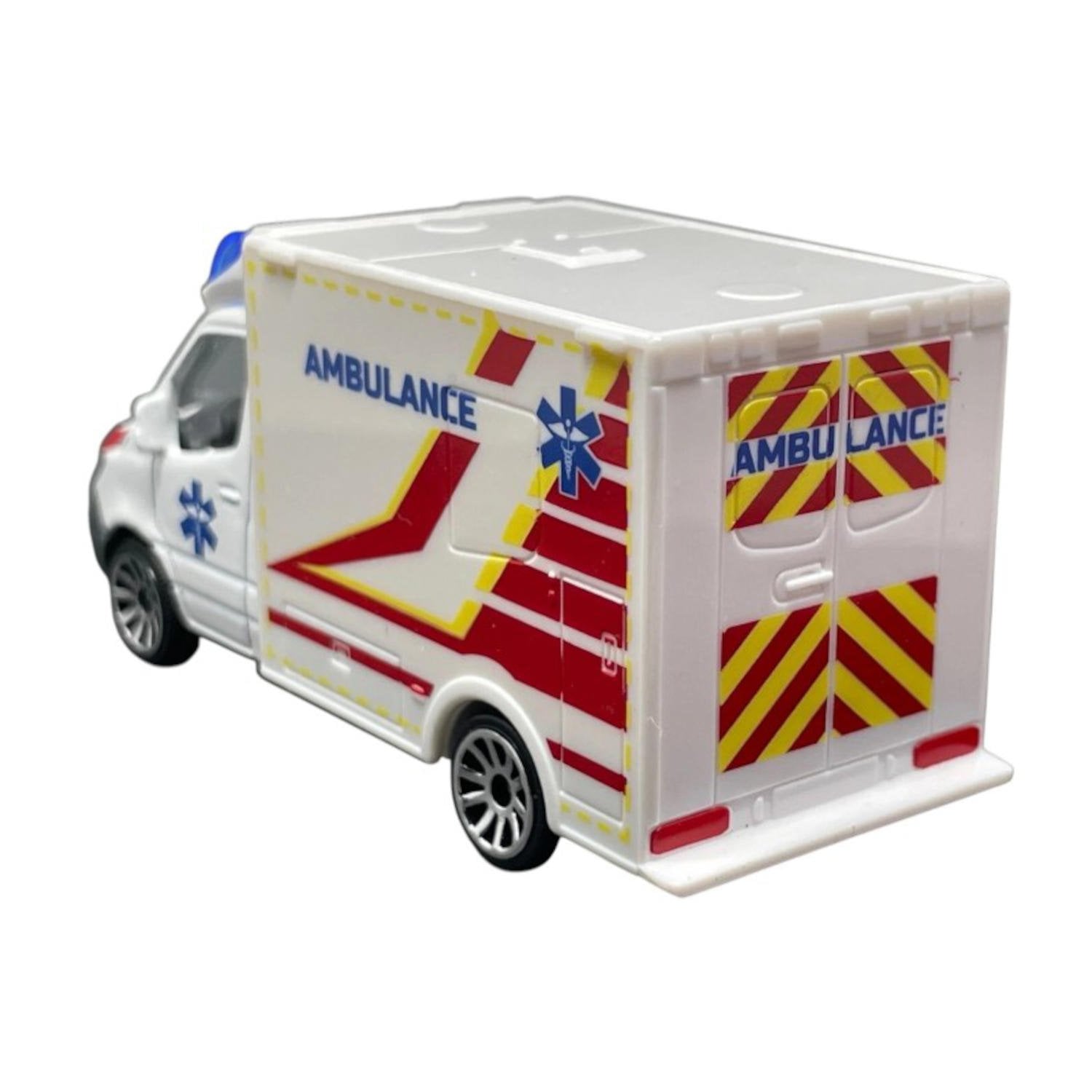 AUTOS MAJORETTE S.O.S. MERDECES-BENZ SPRINTER AMBULANCE - 2