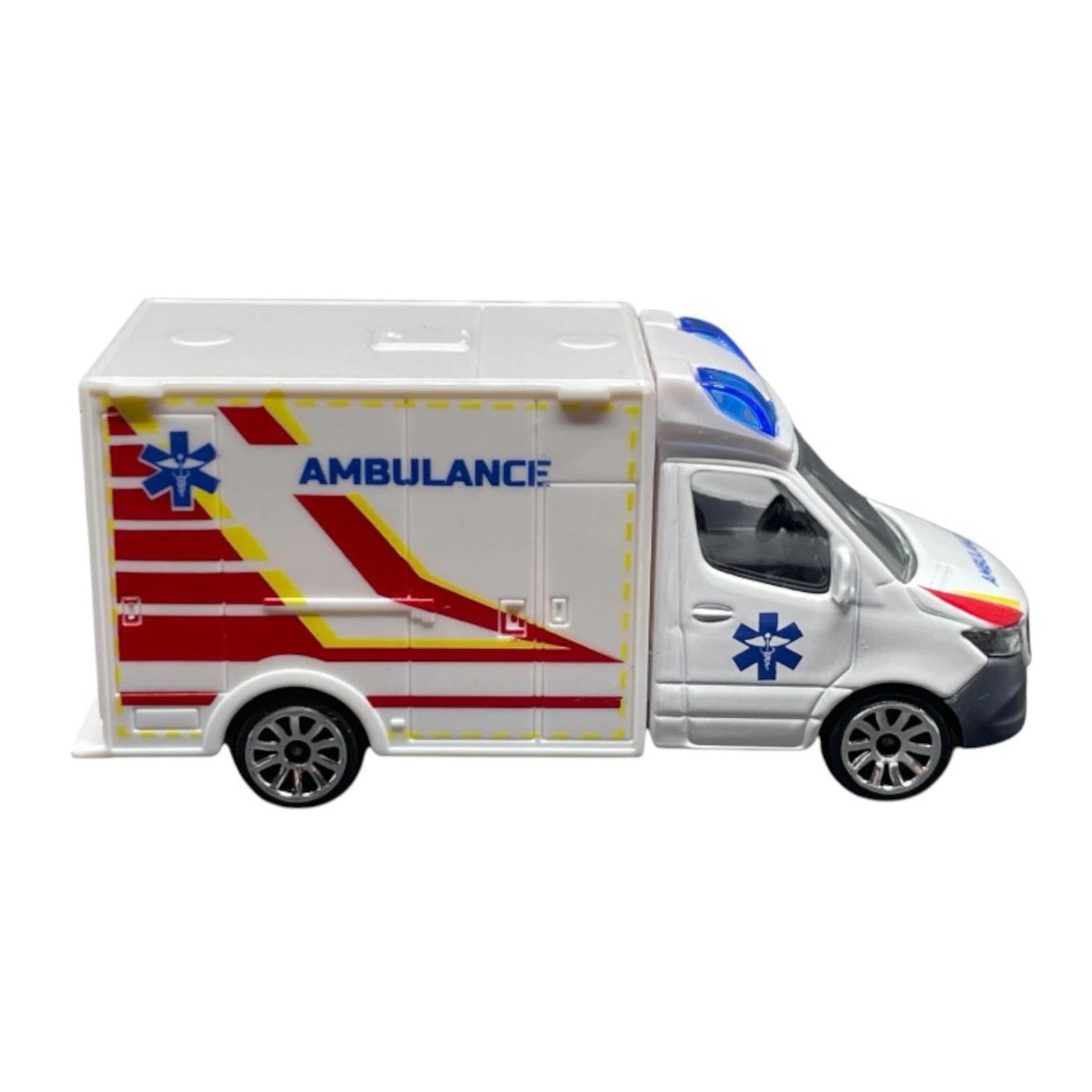 AUTOS MAJORETTE S.O.S. MERDECES-BENZ SPRINTER AMBULANCE - 3