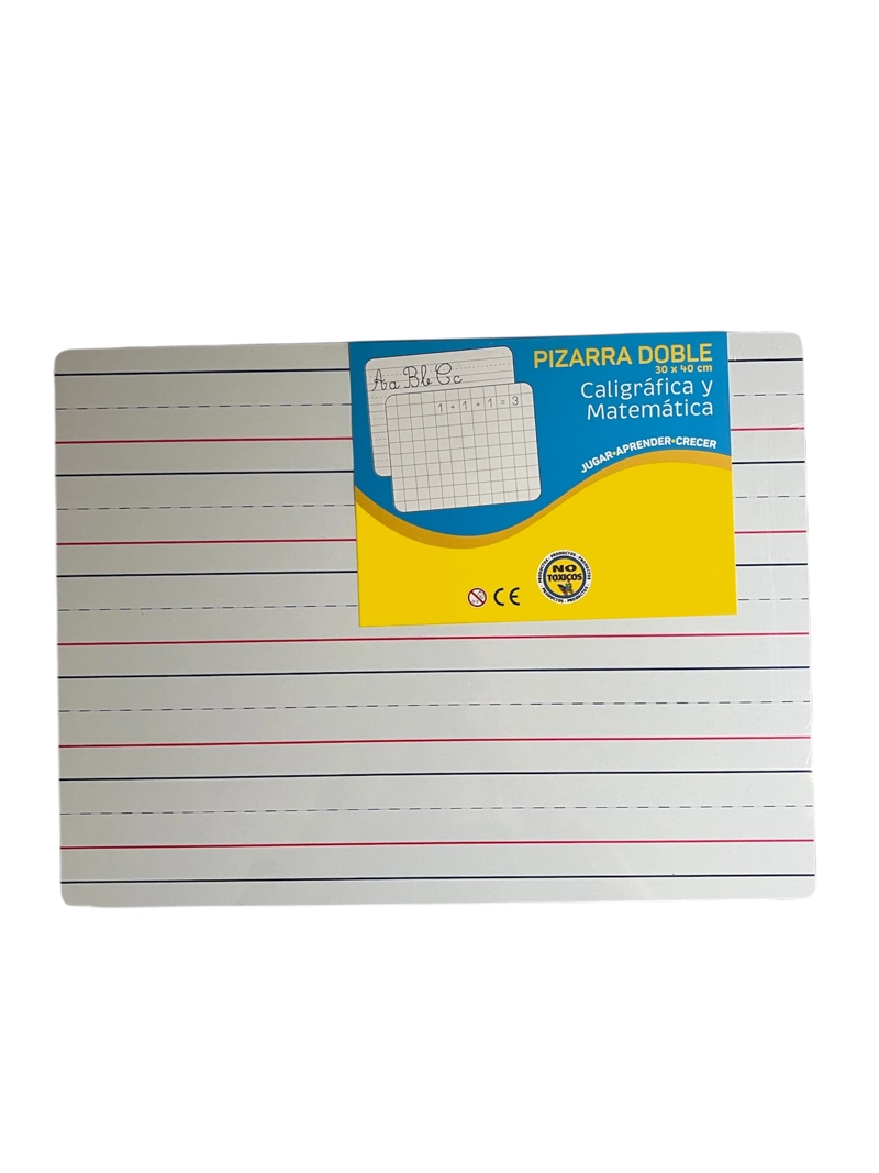 PIZARRA ACRILICA DOBLE CALIGRAFICA Y MATEMATICA - 1