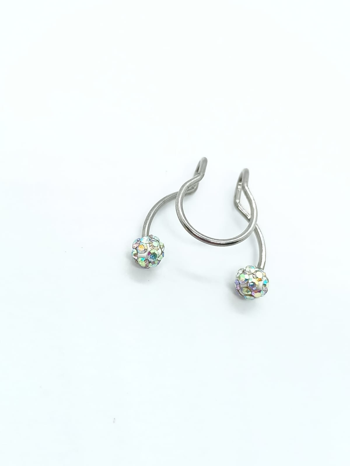 PIERCING ZIRCONIA SIN HOYOS SIN PERFORACIÓN TORNASOL SEPTUM - 1