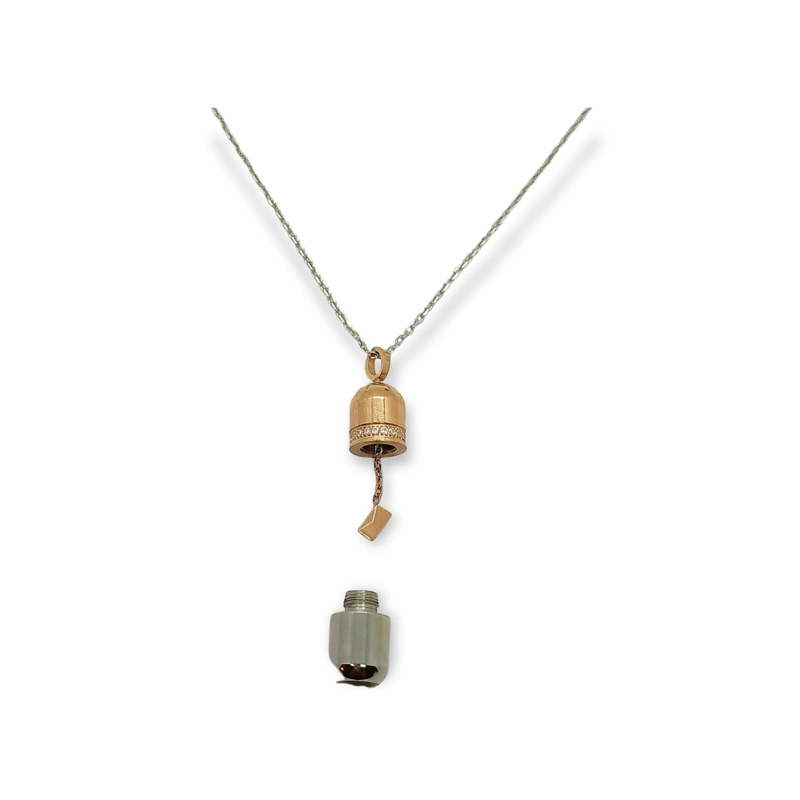 COLLAR TE AMO EN 100 IDIOMAS COLGANTE CADENA ACERO INOXIDABLE ANTIALERGICO - 2