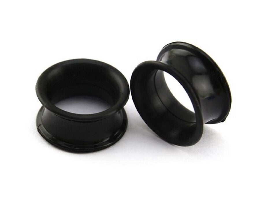 AROS EXPANSORES OREJA ACAMPANADO ESTIRADORES SILICONA 20 MM - 1