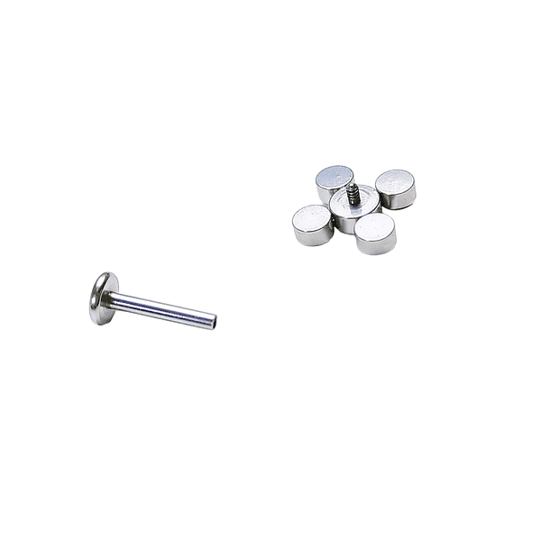 PIERCING PUNTO LUZ TRAGUS CONCH LABRET MODELO DRONE HIPOALERGÉNICO UNIDAD - 3