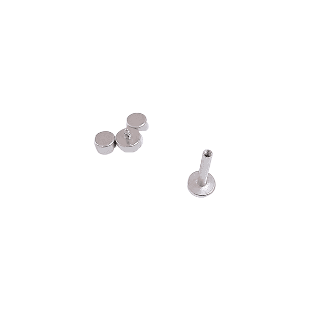 PIERCING OREJA TRAGUS CONCH LABRET MODELO STARS HIPOALERGENICO UNIDAD - 3