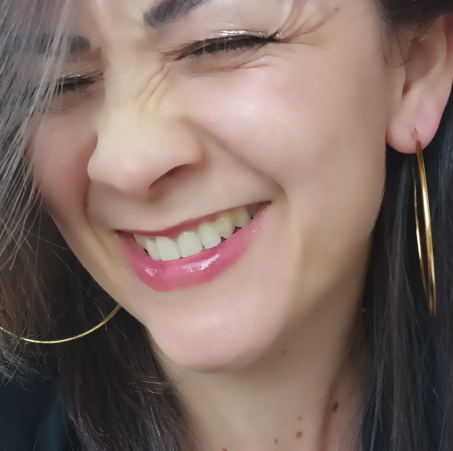 MAXI ARGOLLAS EL BAÚL DE JUMA HOOP CLASICAS 65MM CHAPADAS EN ORO 18K - 2