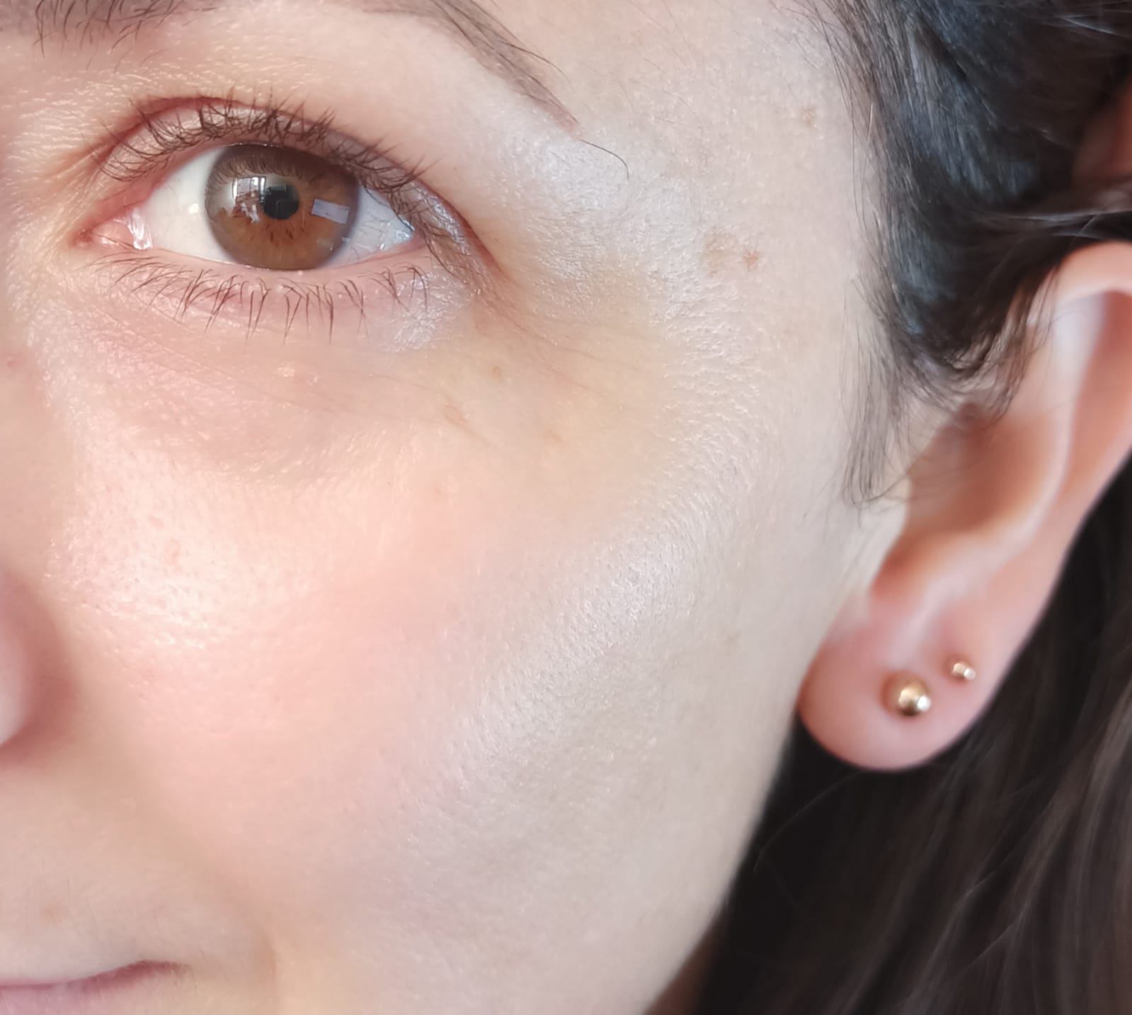 ARETES EL BAÚL DE JUMA ESFERAS 4MM BOLAS ACERO QUIRÚRGICO PUNTOS GOLD ROSE - 2